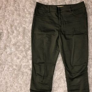 Army green pants
